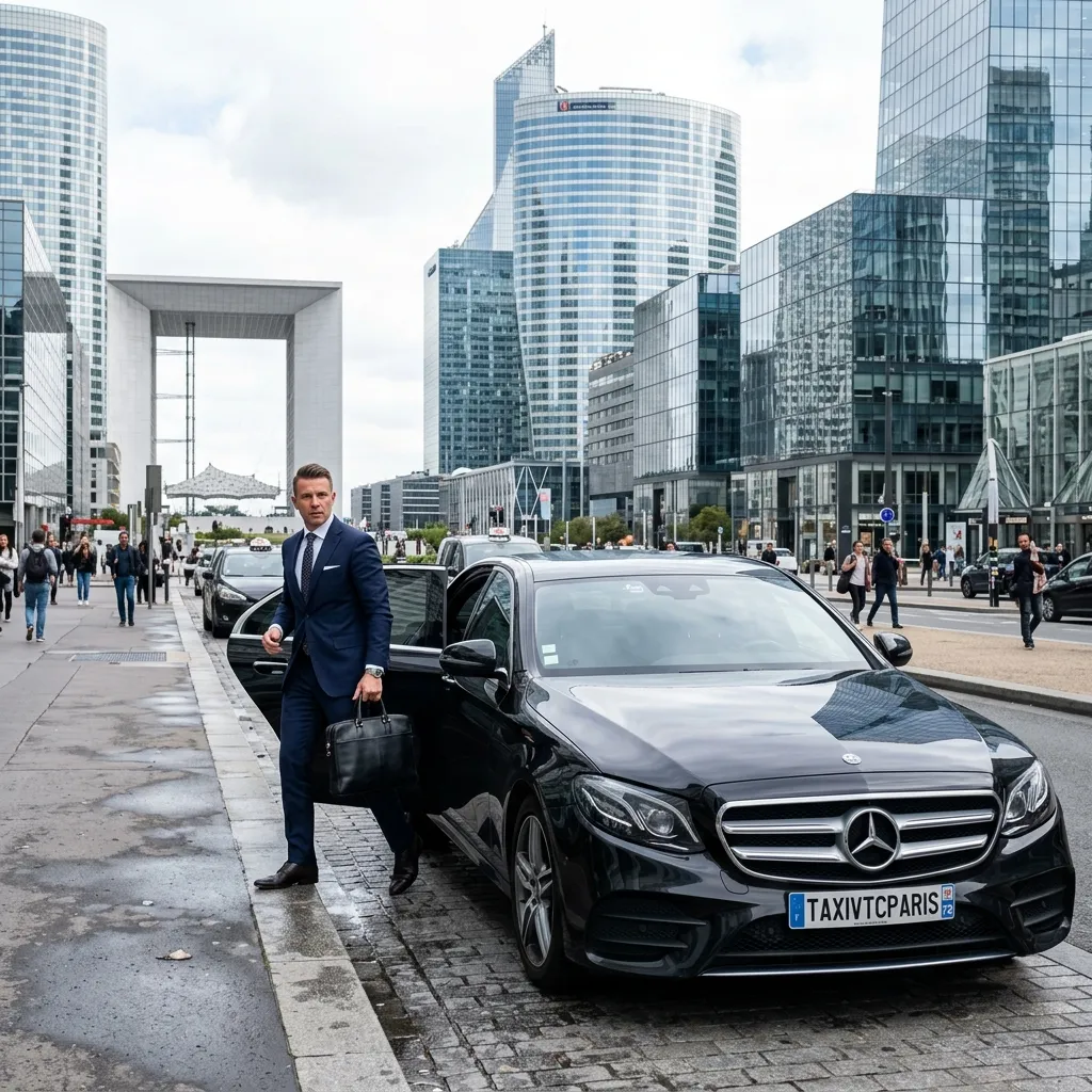 Application réservation VTC Paris