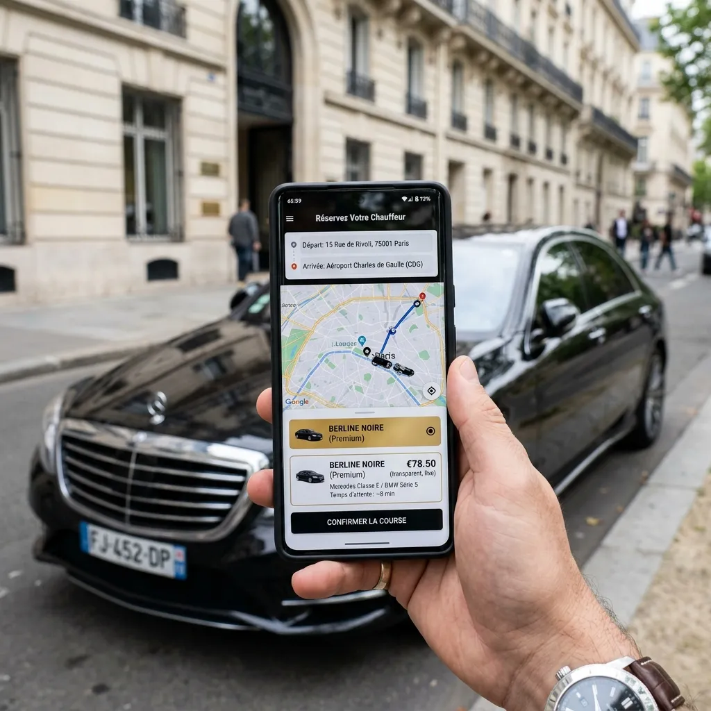 Chauffeur Privé Paris Pas Cher&nbsp;: Guide pratique pour réserver votre transport&nbsp;!