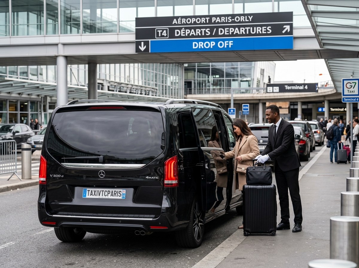 ✈️ Navette Aéroport Paris-Orly (ORY) — Chauffeur Privé & Van Mercedes Ponctualité Garantie 🇫🇷